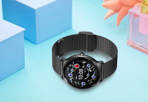 RUBICON Smartwatch Damski RUBICON RNBE66 Black SMARUB124