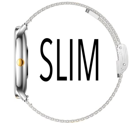 RUBICON Smartwatch Damski RUBICON RNBE66 Silver SMARUB123