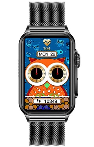 RUBICON Smartwatch Damski RUBICON RNCF06 Black SMARUB215