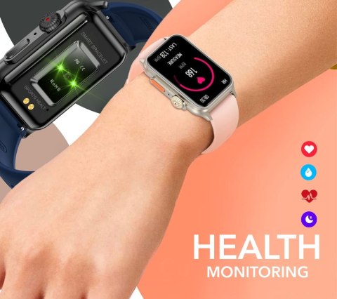 RUBICON Smartwatch Damski RUBICON RNCF06 Black SMARUB222