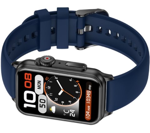 RUBICON Smartwatch Damski RUBICON RNCF06 Black/Dark Blue SMARUB220