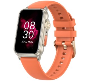 RUBICON Smartwatch Damski RUBICON RNCF06 Tytan/Orange SMARUB221