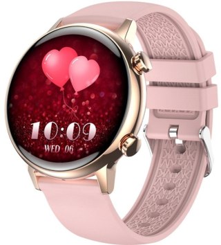 RUBICON Smartwatch Damski RUBICON RNCF09 Rose Gold/Pink SMARUB234