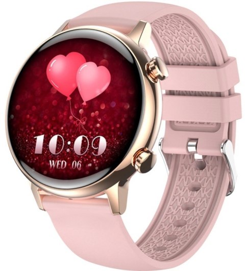 RUBICON Smartwatch Damski RUBICON RNCF09 Rose Gold/Pink SMARUB234