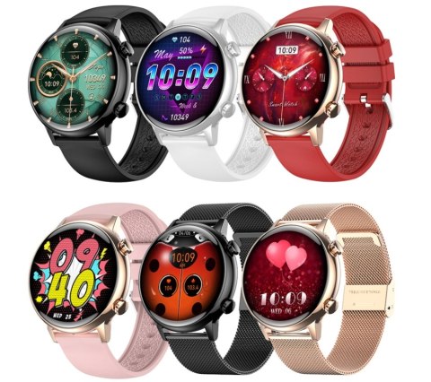 RUBICON Smartwatch Damski RUBICON RNCF09 Rose Gold/Pink SMARUB234