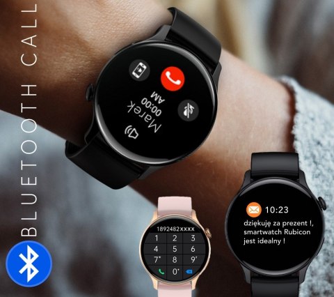 RUBICON Smartwatch Damski RUBICON RNCF10 Silver/Grey SMARUB238