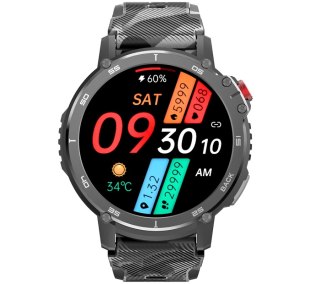 RUBICON Smartwatch Męski RUBICON RNCF08 Black/Moro SMARUB232