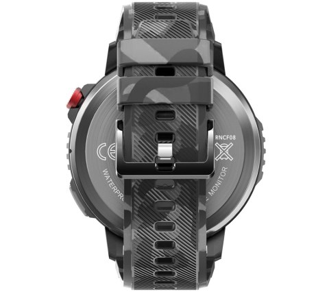 RUBICON Smartwatch Męski RUBICON RNCF08 Black/Moro SMARUB232