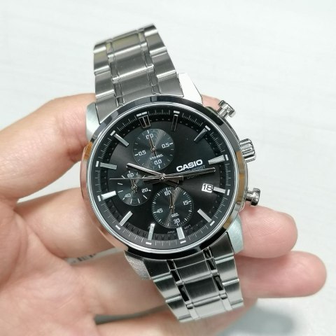 Casio Zegarek Męski Casio MTP-E510D-1A1 + BOX