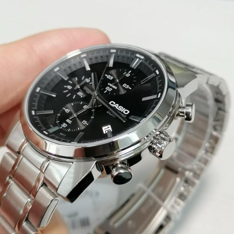 Casio Zegarek Męski Casio MTP-E510D-1A1 + BOX