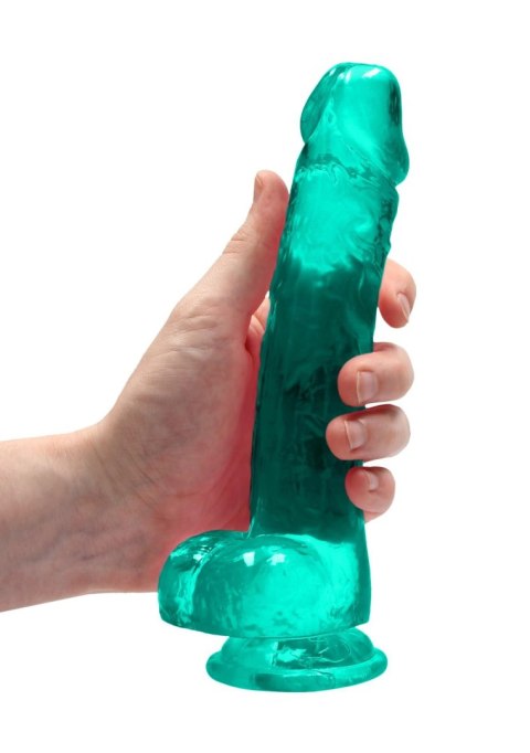 Dildo długie żylaste z mocną przyssawką penis 21cm