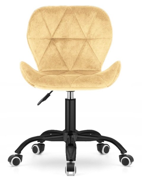 Lugano Krzesło obrotowe VASTO OFFICE VELVET SUNNY SMOKE