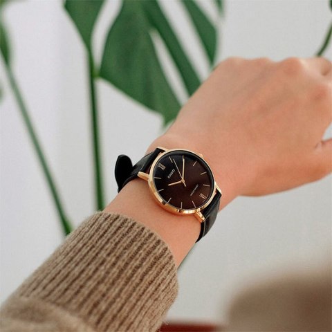 Casio ZEGAREK DAMSKI CASIO LTP-VT01GL-1B + BOX (zd634a)