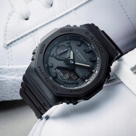 Casio ZEGAREK MĘSKI CASIO G-SHOCK OCTAGON GA-2100-1A1ER (zd139b)