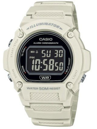 Casio ZEGAREK MĘSKI CASIO W-219HC-8BVDF + BOX