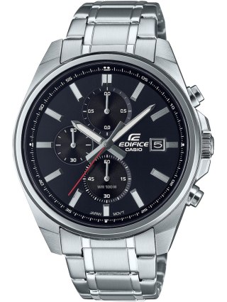 Casio Zegarek Męski Casio Edifice 43mm EFV-610D-1AVUEF + BOX