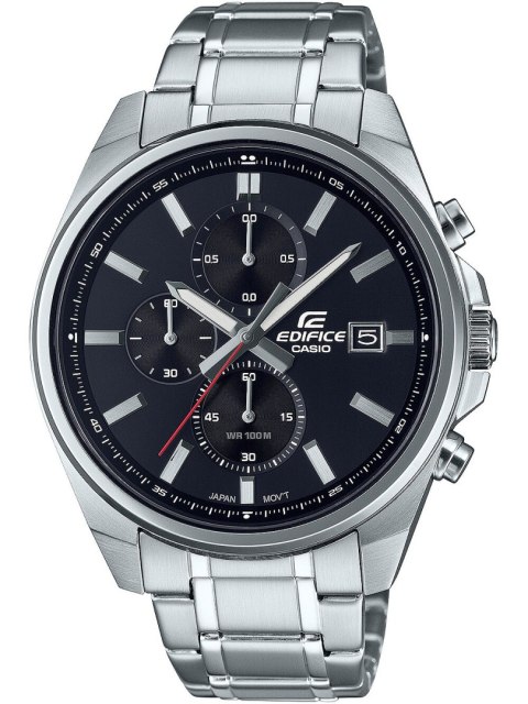 Casio Zegarek Męski Casio Edifice 43mm EFV-610D-1AVUEF + BOX