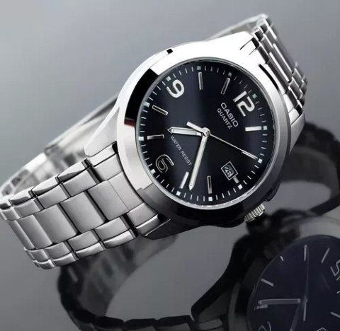 Casio Zegarek Męski Casio MTP-1215A-1ADF + BOX