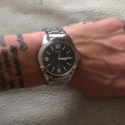 Casio Zegarek Męski Casio MTP-1215A-1ADF + BOX