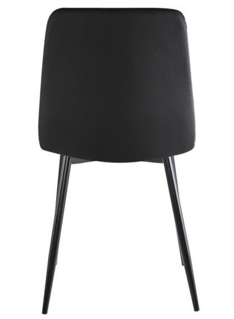Lugano Krzesło tapicerowane TRIO VELVET BLACK