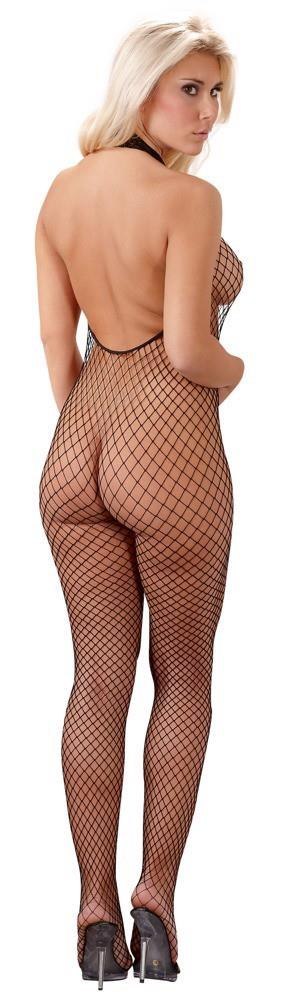Bodystocking siatkowy NO:XQSE czarny S/M