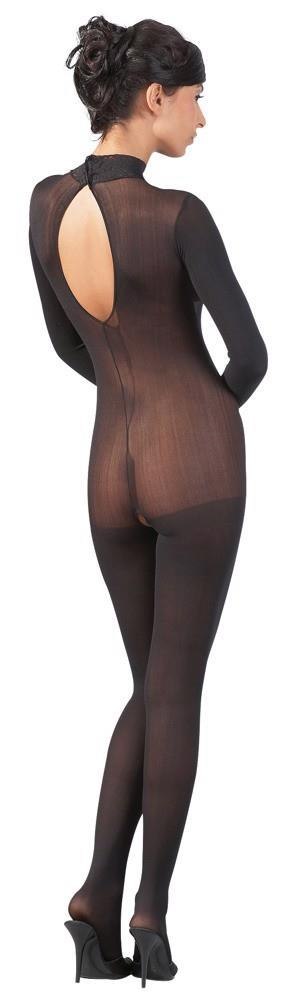 Bodystocking z koronkowym kołnierzem NO:XQSE M/L