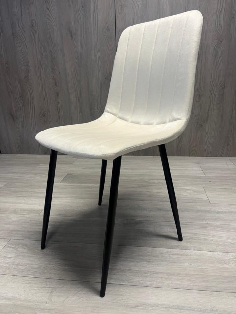 Lugano Krzesło tapicerowane AURORA VELVET BEIGE