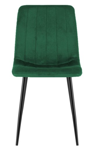 Lugano Krzesło tapicerowane AURORA VELVET GREEN