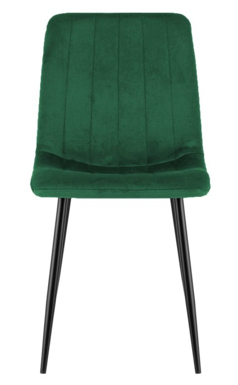 Lugano Krzesło tapicerowane AURORA VELVET GREEN