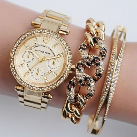 Michael Kors ZEGAREK DAMSKI MICHAEL KORS MK6056 MINI PARKER (zm540d) + BOX