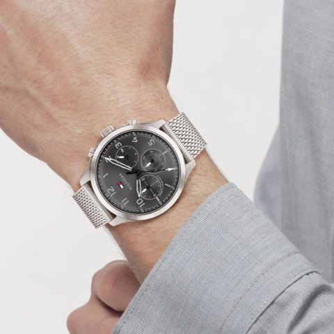Tommy Hilfiger ZEGAREK MĘSKI TOMMY HILFIGER 1710396 EVAN (zf033d) + BOX