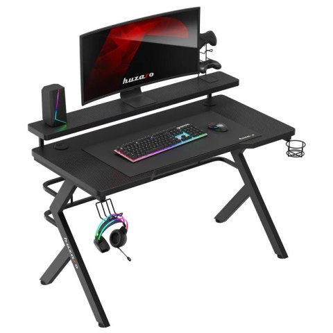 Biurko gamingowe Hero 5.0 Black 120 cm