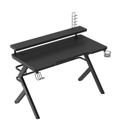 Biurko gamingowe Hero 5.0 Black 120 cm