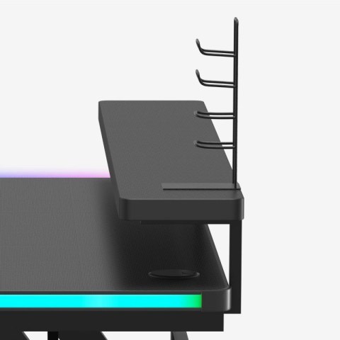 Biurko gamingowe Hero 5.0 RGB Black 120 cm