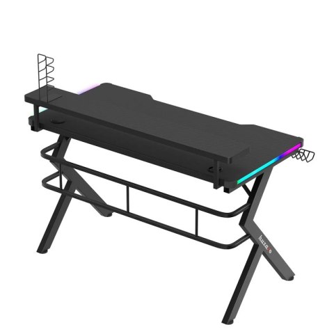 Biurko gamingowe Hero 5.0 RGB Black 120 cm
