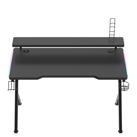 Biurko gamingowe Hero 5.0 RGB Black 120 cm