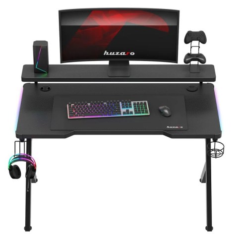 Biurko gamingowe Hero 5.0 RGB Black 120 cm