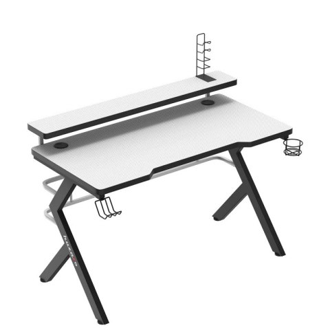 Biurko gamingowe Hero 5.0 White 120 cm