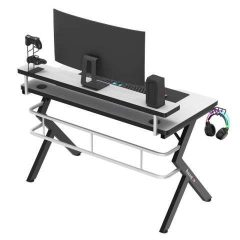 Biurko gamingowe Hero 5.0 White 120 cm