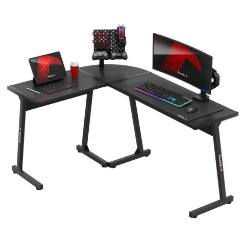 Biurko gamingowe narożne Hero 6.0 Black 147 cm