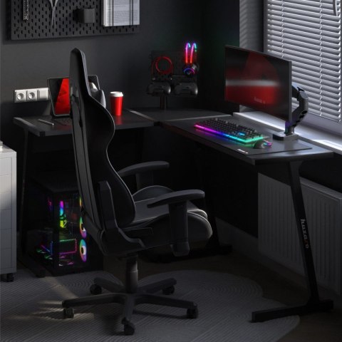 Biurko gamingowe narożne Hero 6.0 Black 147 cm
