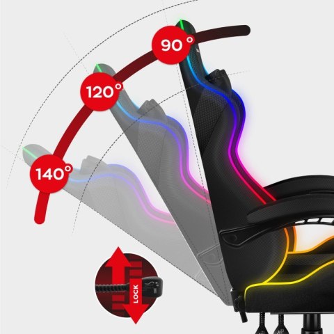 Fotel gamingowy Force 4.7 RGB Mesh