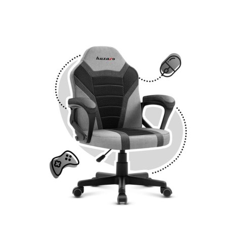 Fotel gamingowy dla dziecka Ranger 1.0 Grey Mesh