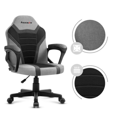 Fotel gamingowy dla dziecka Ranger 1.0 Grey Mesh