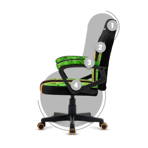 Fotel gamingowy dla dziecka Ranger 1.0 Pixel Mesh