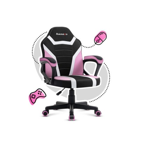 Fotel gamingowy dla dziecka Ranger 1.0 Pink Mesh