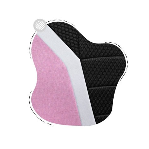 Fotel gamingowy dla dziecka Ranger 1.0 Pink Mesh