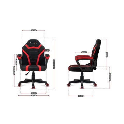 Fotel gamingowy dla dziecka Ranger 1.0 Red Mesh