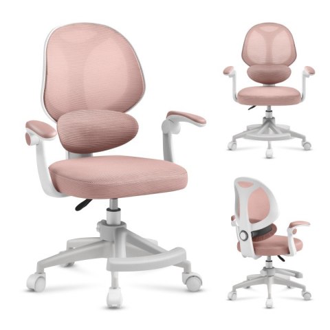 Fotel obrotowy dla dziecka Junior 4.5 Pink