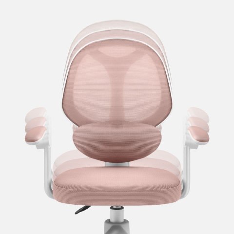 Fotel obrotowy dla dziecka Junior 4.5 Pink